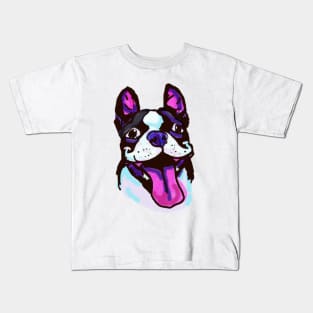 The Boston Terrier Love of My Life Kids T-Shirt